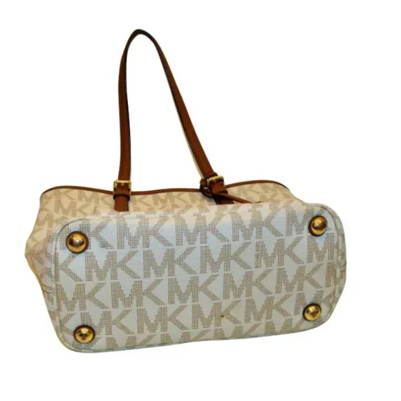 MICHAEL KORS SIGNATURE JET SET TOTE BAG - Picture 6 of 9